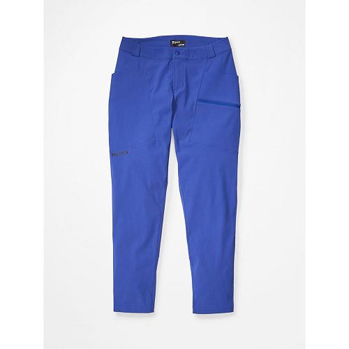 Marmot Softshell Pants Grey Blue NZ - Portal Pants Womens NZ5698201